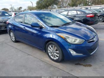  Salvage Hyundai ELANTRA