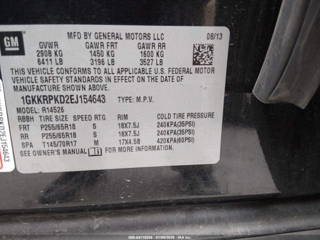 GMC Acadia Sle-2 Image 8