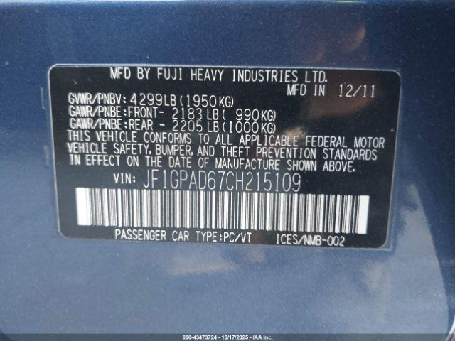 Subaru Impreza 2.0i Premium Image 11