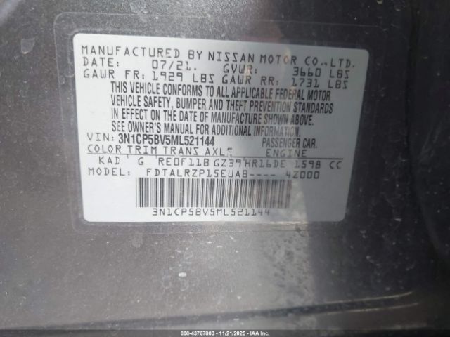 Nissan Kicks S Xtronic Cvt Image 10