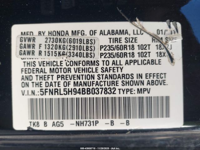 Honda Odyssey Image 13