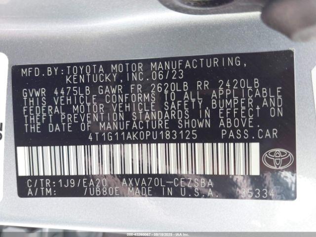 Toyota Camry Se Image 14